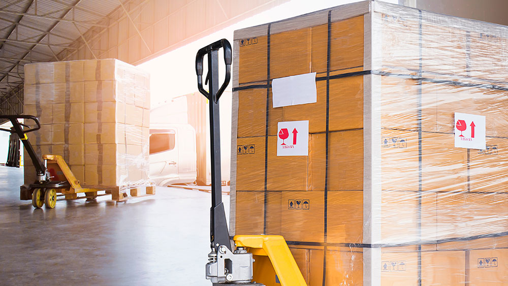 Revisión de la mercancía, embalaje y empaque